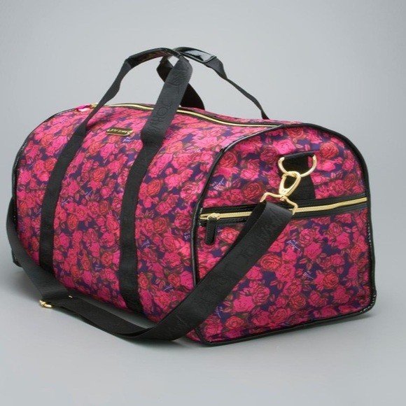 Betsey Johnson midnight express weekender - Picture 3 of 8